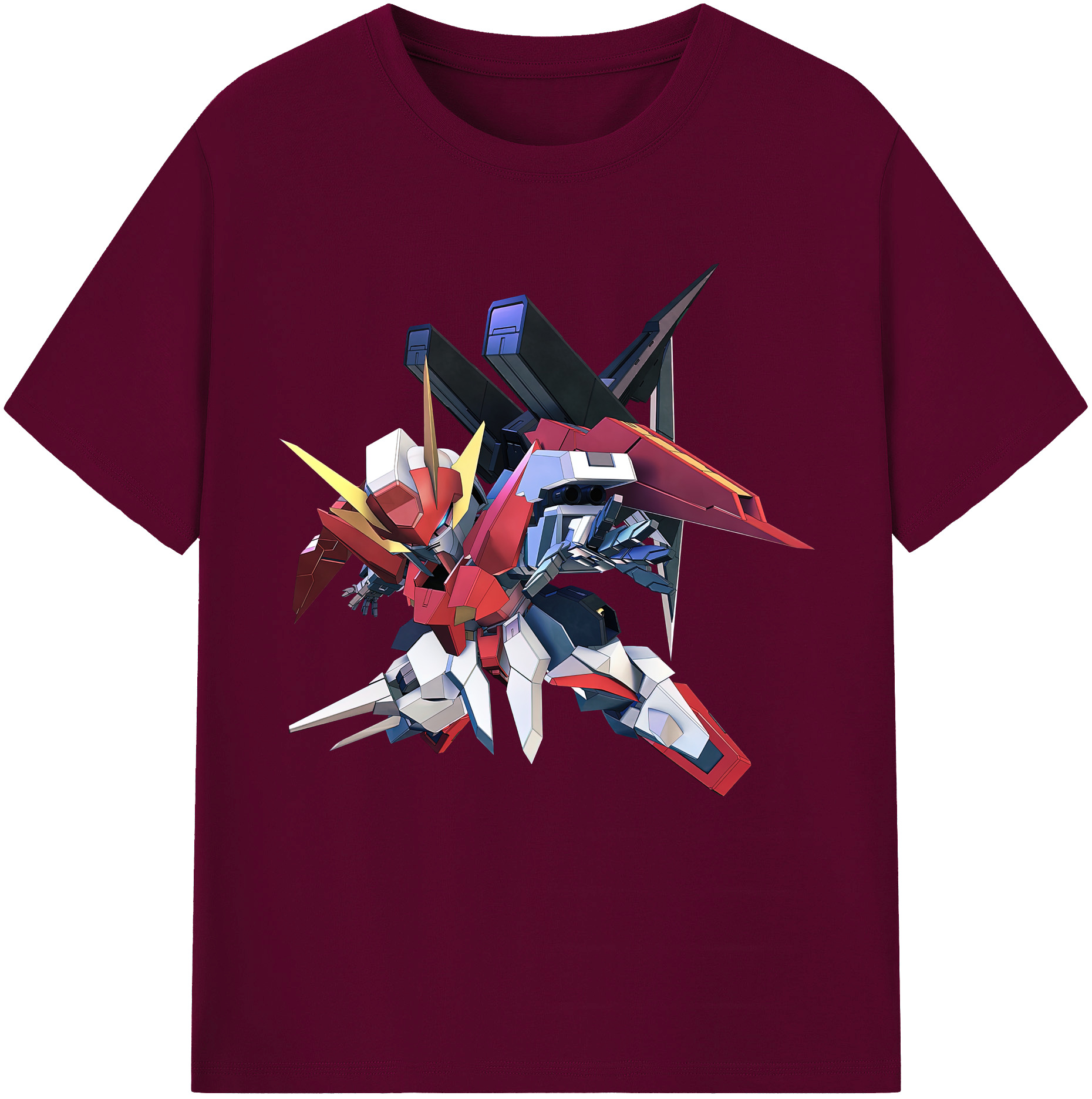 （画像用） 機動戦士ガンダム Mobile Suit Gundam レディースカジュアルプリントTシャツ（綿100％）